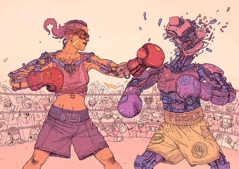 Illustration for article titled Awesome Dystopian Sci-Fi Art? Don't Mind If We Do.
